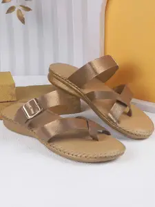 WALKWAY by Metro Women One Toe Flats with Buckles