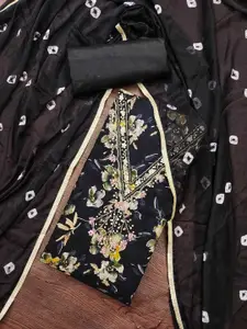 Maroosh Printed Unstitched Dress Material