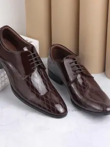 Mochi Men Leather Formal Derbys Shoes