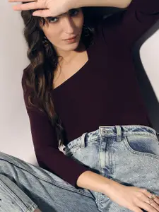 Vero Moda Women Cotton Square Neck Top