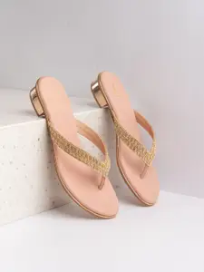 Inc 5 Women Embellished One Toe Flats