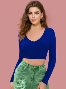 Dream Beauty Fashion Women Fitted Crop Top
