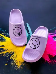 KAPYANSH Women Printed Rubber Sliders