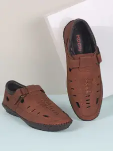 Mochi Men Leather Fisherman Sandals