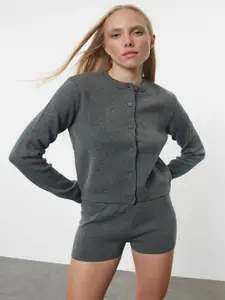 Trendyol Round Neck Sweater With Shorts