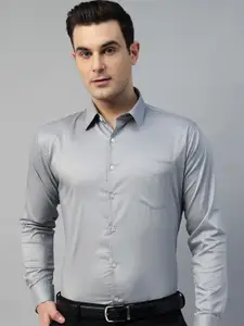 Hancock Stretchable Slim Fit Formal Shirt