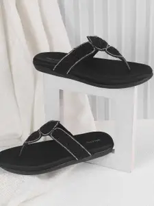 WALKWAY by Metro Striped Block Sandals with Tassels