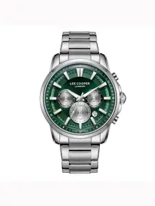 Lee Cooper Men Brass Dial & Straps Analogue Multi Function Watch LC08012.361