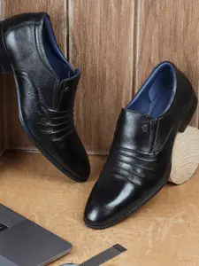 Metro Men Leather Formal Slip-On Shoes