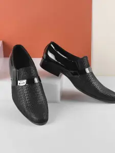 Metro Men Leather Formal Slip-On Shoes