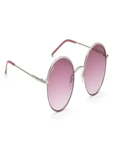 Image Women Round Sunglasses with UV Protected Lens IMS762C4SG