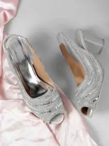 Metro Women Block Peep Toes