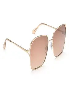 Image Women Square Sunglasses with UV Protected Lens IMS764C1SG