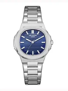 Lee Cooper Women Brass Dial & Stainless Steel Bracelet Style Straps Analogue Watch LC08017.390