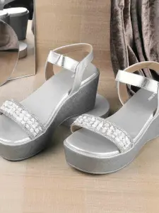 WALKWAY by Metro Embellished Platform Sandals