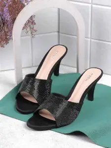 Mochi Embellished Slim Heel Sandals