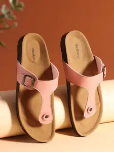 DressBerry Women Open Toe Flats with Bows