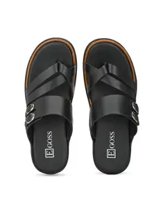 Egoss Men Genuine Leather Comfort Sandals