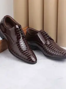 Mochi Men Leather Formal Derbys Shoes