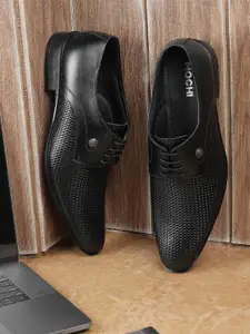 Mochi Men Leather Formal Lace-Ups Derbys Shoes