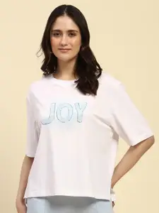 Global Republic Women Embroidered Cotton Crop Top