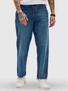 Snitch Men Comfort Relaxed Fit Heavy Fade Stretchable Jeans