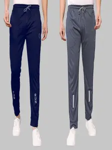 Moda Rapido Men Pack Of 2 Mid-Rise Joggers