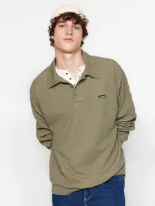 Trendyol Women Shirt Collar Sweatshirt