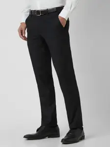 Van Heusen Men Slim Fit Mid-Rise Formal Trouser