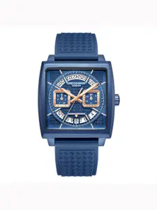 Lee Cooper Men Brass Dial & Straps Analogue Multi Function Watch LC08065.999