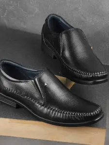 Metro Men Leather Formal Slip-On Shoes