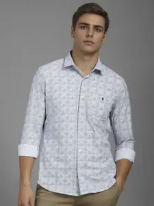 Louis Philippe Sport Men Abstract Printed Smart Fit Casual Shirt