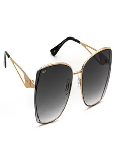 Image Women Butterfly Sunglasses with UV Protected Lens IMS798C1SG-Gold