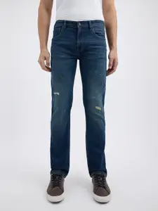 Pepe Jeans Men Holborne Low Distress Light Fade Stretchable Jeans