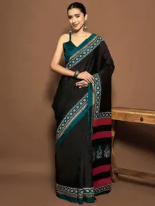KALINI Ethnic Motifs Tussar Ready to Wear Saree