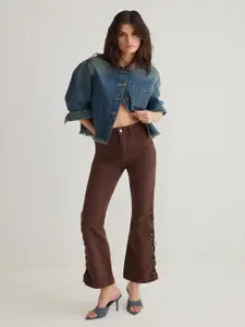 Trendyol Women Slash Knee Jeans