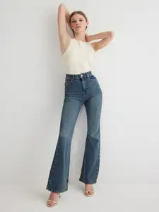 Trendyol Women Low Distress Heavy Fade Jeans