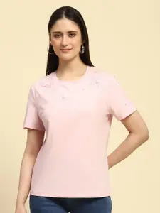 Global Republic Women Embellished Embroidered Top