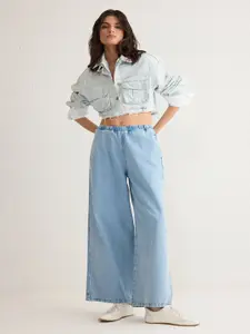 Trendyol Women Slash Knee Jeans