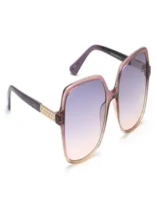 Image Women Square Sunglasses with UV Protected Lens IMS788C3SG