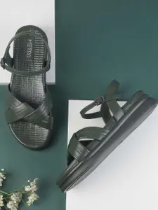 Metro Women Open Toe Flats