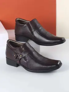 Metro Men Leather Formal Slip-On Shoes