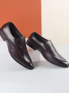 Metro Men Leather Formal Slip-Ons Shoes