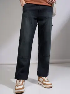 HIGHLANDER Men High Rise Loose Fit Full Length Carpender Jeans