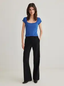 Trendyol Extended Sleeves Cotton Top