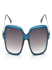 Image Women Square Sunglasses with UV Protected Lens IMS786C3SG