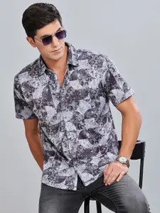 BULLMER Men Standard Opaque Printed Casual Shirt