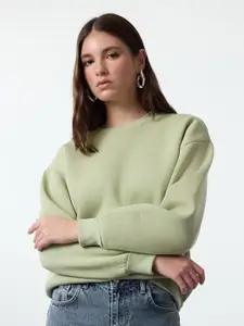 Trendyol Women Round Neck Sweatshirt