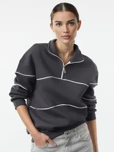 Trendyol Women Striped Sweatshirt