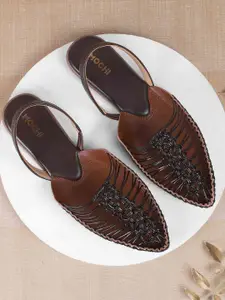 Mochi Leather Block with Tassels